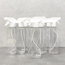 500미리 사각 분무기 10개 묶음/ 관공서 헬스장 500미리분무기, 화이트캡 10개
