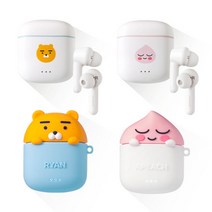 카카오프렌즈 블루투스 무선 이어폰 라이언 어피치