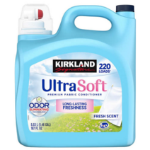 코스트코 커클랜드 울트라 소프트 고농축 대용량 섬유유연제 후레쉬 5.53L 빨래 수건 냄새 제거