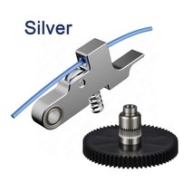 타이탄 에어로 프루사 i3 MK2 얼티미트 아틸러리 사이드 윈더 X Genius Anycubic Chiron 압출기 키트용 압, [02] Silver Set