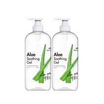 꽃을든남자 알로에 수딩젤 1000ml 대용량, 2개