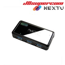 이지넷유비쿼터스 넥스트 NEXT-306UHP USB3.0 4포트 유전원허브 - JBSupercom