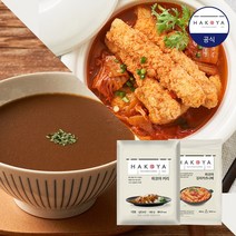 하코야 커리실온180g + 하코야 김치카츠나베 680g, 없음