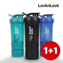 락앤락 쉐이크잇보틀 단백질 쉐이크통 600ml 2P, 단품