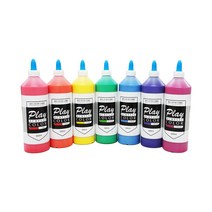 (플레이) 한혜연 옷 지갑 커스텀 리폼 신발마카쥬 가방마카쥬 아크릴물감 23색 500ml, 08.turquoise