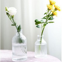 유리 화병 꽃병 대형 미니 화분 화기 디퓨저병 시약병 3 size.토비메모리, 유리화병150ml(중형)