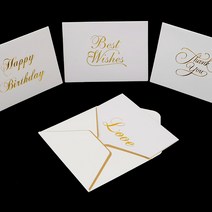 축하 메세지 카드 감사카드 생일카드 생일축하카드 땡큐카드 카드지, 1개, BEST WISHES