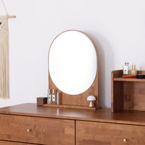 DIY 베노 아치형 원목 탁상 스탠드 화장대 거울