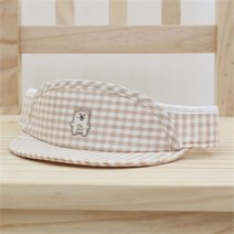 닥터맘스 오가닉 체크 썬캡