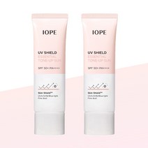 아이오페 UV쉴드 에센셜 톤업 선 크림 베이스 50ml x 2개