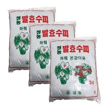 발효수피 3L 3개 화훼분갈이흙 부산물 퇴비 웃거름 0.1827ea, 발효수피 3L(3개)