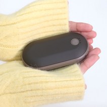 충전식 손난로 보조배터리 초코넛 5200mAh 한겨울을 따뜻하게, 다크초코