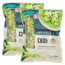 [퀴클리몰] 국내산 냉동 대파 500g x 2개, 1개