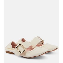 Roger Vivier 로저 비비에 Soft Choc Babies 레더 발레리나 슈즈