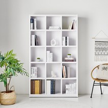 플라망 엘리 5단 1200 책장, 삼나무그린_GSE501NGC