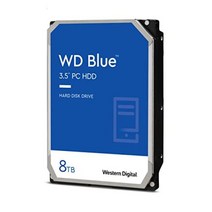 Western Digital 8TB WD 블루 PC 하드 드라이브 HDD - 5640 RPM SATA 6 Gbs 128 MB 캐시 3.5인치 - WD80EAZZ