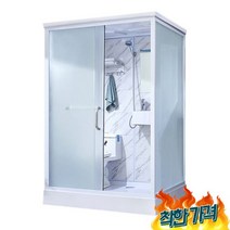 조립식샤워부스 샤워장 펜션 -, 1.7 x 1.2 x 2.15m(화장실 없음)