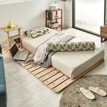 편백나무 침대 프레임 원목 깔판 매트리스 받침대 SS, 편백 SS 슈퍼싱글