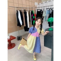 톤앤톤 컬러 체크원피스 아동복 여아원피스 여아옷 여아의류 여자아동복 아동원피스 키즈원피스 여름원피스 유아원피스 유아동복 여자아이옷 아동여름옷