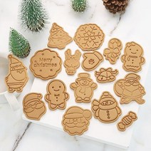 귀여운몰드 미니주먹밥틀 4Pcs 크리스마스 진저 브레드 맨 하우스 도시락데코 벚꽃 모양, A