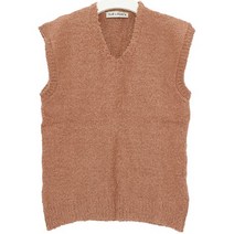 아워레가시 남성 텍스처 니트 베스트(M2223KVC/CARAMEL CLOUDY) 카멜