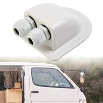 캠핑카 카라반 트레일러 캐러밴 태양광 자동차 정션 지붕 와이어 태양광 모터홈 정션 RV 캐러밴 2 개, 2.white