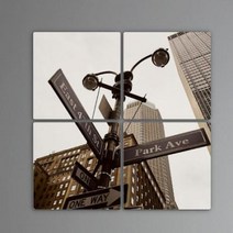 아트박스/꾸밈 gb008-멀티액자_뉴욕인더시티