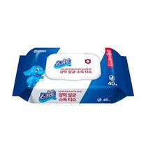 스카트 살균력 99.99 강력 살균 소독티슈 40매