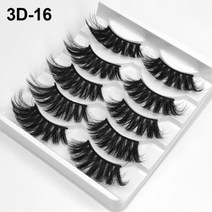 타투스티커 문신스티커 헤나타투 OKAYLASH-내추럴 인조 밍크 속눈썹 5 쌍 솜털 Wispie 실크 비건 속눈썹 드라마틱한 볼륨 고양이 눈 속눈썹, 5pairs 3D16