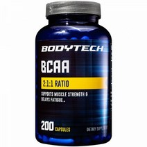 BodyTech BCAA 2:1:1 비율 200캡슐