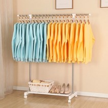 이동식 행거 모던 선반 스탠드 행거, 스테인리스 강