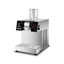 얼음 전기 빙수기 상업용 눈송이 제빙기 1200W 크러셔 한국 Bingsu 200Kg/24h 스노우 메이커 얼음 기계, 01 110V_04 AU_01 Water Cooling, 01 WHITE