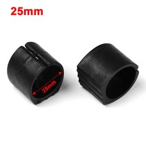 의자바퀴고정 의자바퀴 커버 고정캡 롤링스탑 패드 미끄럼 방지 가구 다리 패드 플라스틱 사무실 의자 캡 양말 전면 틸트 U 자형 튜브 후면 바닥 보호 10 개, 07 25mm