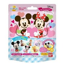 반다이 디즈니 미키마우스 피규어가 들어있는 탄산 입욕제 배스볼 바스밤 6개, 1개, 단일상품ml, 486g