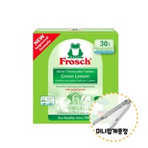 프로쉬 올인원 식기세척기 세제 그린레몬, 1개, 600g