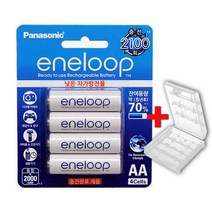 에네루프 AA 충전지 Ni-MH 2000mAh 4알, 4개, 4개입