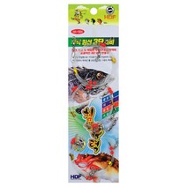 해동 [해동] 우럭 침선 3단 채비 HA-1304 (3단)