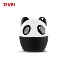 휴대용스피커 Zivei-미니 블루투스 동물 무선 소형 스피커 휴대용 음악 서브 우퍼 열 베이스 스테레오 플레이어 크리스마스, 01 Panda_01 1.5