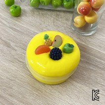 (TD) 안전한 나만의 과일슬라임 만들기 KIT-1인, 상세페이지 참조, 상세페이지 참조