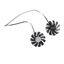 75mm ga81s2u ga81o2u 40mm gtx970 zotac gtx 660ti 650ti 부스트 gtx 970 그래픽 카드 냉각 팬 교체용 쿨러 팬, 1 쌍