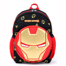 신학기 1학년 키즈 저학년 초딩 아이언맨 led 백팩 예비 초등학생 책가방 스캠프 프랑스