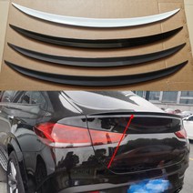 자동차 리어 스포일러 메르세데스 GLE 쿠페 클래스 W167 GLE350 450 500e ABS 스포일러 자동차 테일 트렁크, 04 Glossy Black, 벤츠