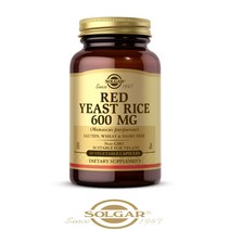 솔가 붉은 효모 레드 이스트 쌀 홍국 600mg 60캡슐 홍국균