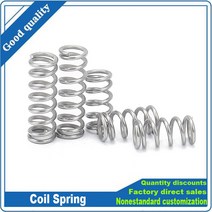 Hardware 304 스테인레스 스틸 코일 스프링 와이어 0.7 0.8mm x 5 6 7 8 9 12mm 5 50mm 소형 압축 리턴 헬, 05 25mm_02 0.8mm_06 10mm