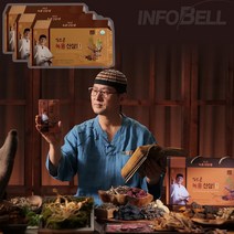 [주식회사 인포벨] 활력보강 김오곤 녹용 산삼배양근 골드! 녹용액기스 홍삼 산삼배양근 차가버섯 60포 90포, 3박스(90포)