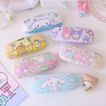 산리오 안경케이스 안경닦이 세트 쿠로미 마이멜로디 폼폼푸린 시나모롤 안경집