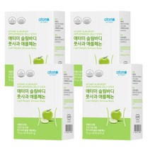 애터미 풋사과 체지방감소 폴리페놀 다이어트 젤리 스틱 아토미 애플페논 에터미 4개