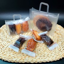 떡케이스 답례품포장용 미니쇼핑백 떡쇼핑백 PP반투명상자 3가지 DIY셀프포장 1개~100개