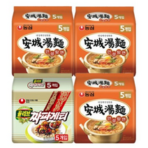 농심 안성탕면 15p + 짜파게티 5p, 1세트, 20개입