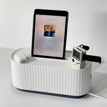 잇다이가 화이트 다용도 멀티탭 전선 케이블 정리함 보관 케이스